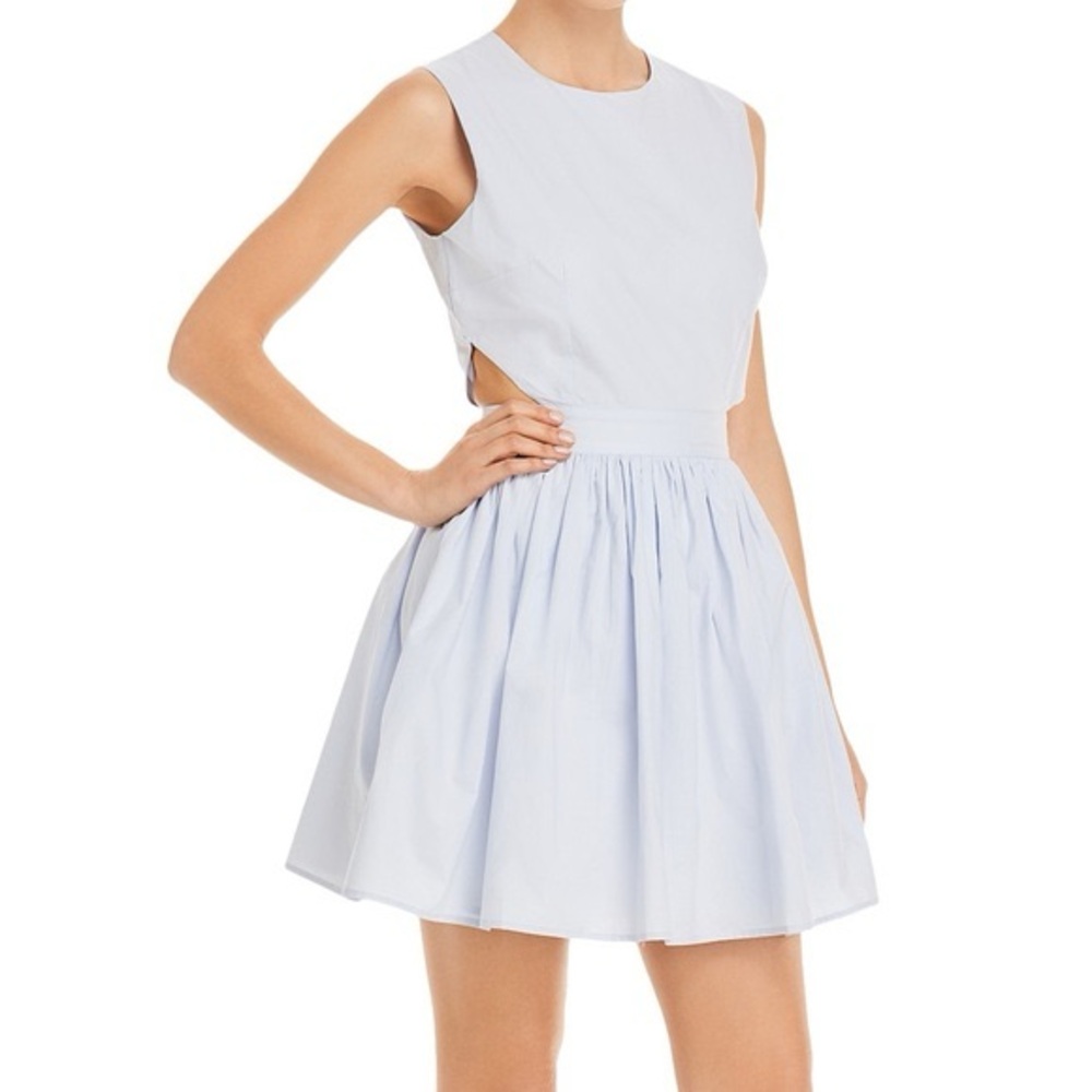 French Connection Adelade Organic Cotton Fit & Flare Dress
